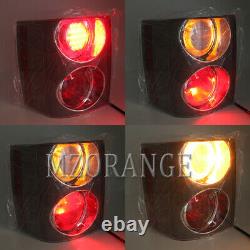 Pair Rear Tail Light Brake Lamp For Range Rover VOGUE L322 2002-2009 Amber/Red