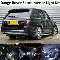 Premium Range Rover Sport L320 2005-2013 Led Interior Kit Lights Xenon White