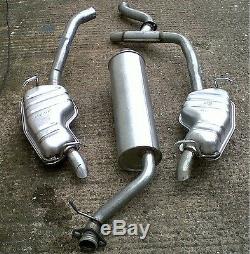 RANGE ROVER P38 2.5TDi DSE CENTRE & TWIN REAR EXHAUST BOXES 97-02