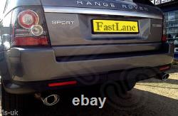 Range Rover Custom Built Stainless Steel Exhaust Cat Back Dual System 2012RS-D-4