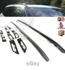 Range Rover Evoque Aluminium 11+ Metal Roof Rails Bars Roof Rack Bars Black