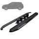 Range Rover Evoque Black Side Steps Dynamic Running Boards Stealth Black 2011-18