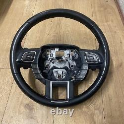 Range Rover Evoque L538 Leather Multifunction Steering Wheel Gj3m-3f563-fb