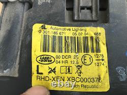 Range Rover L322 RHD Genuine Front Left Xenon Headlight XBC000376