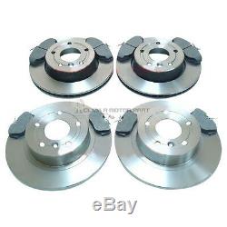 Range Rover P38 2.5d 4.0 V8 1995-2002 Front & Rear Brake Discs And Pads Set New