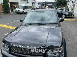 Range Rover Sport 05-2013 Aluminium Anti Theft Roof Rail Bars + Cross Bars Black