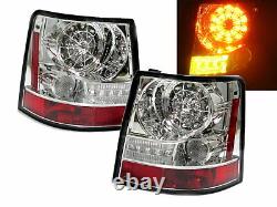 Range Rover Sport 2006-2009 L320 LED Tail Rear Light CHROME for Land Rover