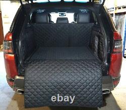 Range Rover Sport 2020+ Black Heavy Duty Waterproof Car Seat Rear Boot Liner