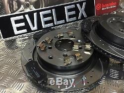 Range Rover Sport 3.6tdv8 Brembo Drilled Grooved Brake Discs & Brembo Pads Rear