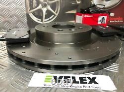 Range Rover Sport 3.6tdv8 Drilled Brake Discs & Brembo Pads Front & Rear