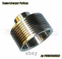 Range Rover Sport 4.2 Supercharger Upper Pulley 10% 2.5lb Upgrade stainless