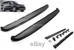 Range Rover Sport 5-13 All Black Stealth Running Boards Side Steps Ltd Edition