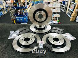 Range Rover Sport Autobiography L494 Front Rear Drilled Grooved Brake Discs Pads