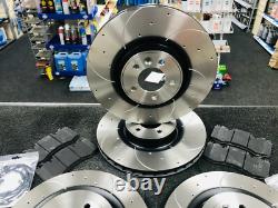 Range Rover Sport Autobiography L494 Front Rear Drilled Grooved Brake Discs Pads