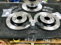 Range Rover Sport Autobiography L494 Front Rear Drilled Grooved Brake Discs Pads