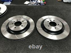 Range Rover Sport Autobiography L494 Front Rear Drilled Grooved Brake Discs Pads
