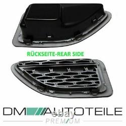 Range Rover Sport Front Grille +Side Vents Black Gloss 05-10 AUTOBIOGRAPHY mod