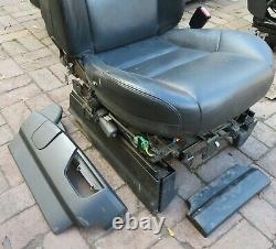 Range Rover Sport L320 2005 Tdv6 Black Leather Interior Front And Rear Seats