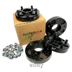 Range Rover Sport L320 & L494 Terrafirma 30mm Black Wheel Spacers Spacer Set X4