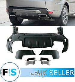 Range Rover Sport L494 2019 Look Rear Bumper Body Kit + Tailpipes To Fit 2013+