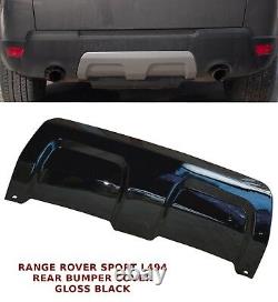 Range Rover Sport L494 Rear Bumper Trim Panel Tow Eye Cover 13+ Gloss Black