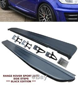 Range Rover Sport New L494 2018 Oem Style Side Steps Running Board Black Oem Fit