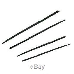 Range Rover Sport New Rubber Outer Door Window Trim Seals, Weather Strips Set X4