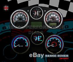 Range Rover Sport diesel interior gauge dash speedo light bulb upgrade dial kit