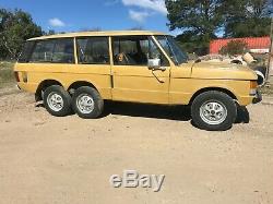 Range Rover Suffix A 5/72 Rare 6 Wheel Drive, Rust Free And Running