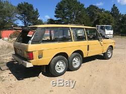 Range Rover Suffix A 5/72 Rare 6 Wheel Drive, Rust Free And Running