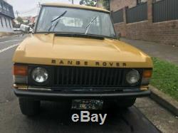 Range Rover Suffix A 5/72 Rare 6 Wheel Drive, Rust Free And Running