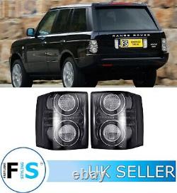 Range Rover Vogue L322 Rear Led Tail Light Tint Smoked Drl Black Edition 10-12
