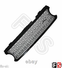 Range Rover Vogue L322 Supercharged 06-09 Front Grille & Side Vents Black/silver