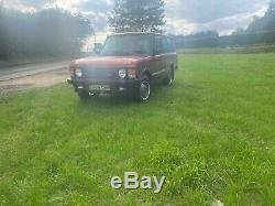 Range Rover classic 2.5 tdi mot, history genuine 200tdi