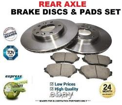 Rear Axle BRAKE DISCS + PADS SET for LANDROVER RANGE ROVER IV 5.0 4x4 2012-on