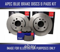 Rear Discs And Pads Kit Apec Blue For Land Rover Range Rover Sport 3 L 2014-2022