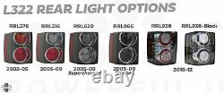 Rear Lights Black L322 2012 smoked LED for Range Rover 2010 autobiography tinted