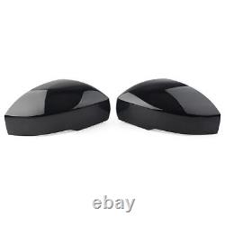 Rear Side View Mirror Cover Cap For Land Range Rover Sport Glossy Black 1Pair UK