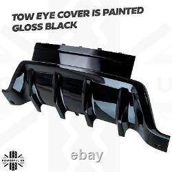 Rear tow eye cover for Range Rover Sport 2018 SVR L494 Gloss Black facelift