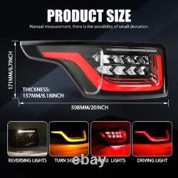 Right Dynamic LED Rear Tail Light Lamp For Land Range Rover Sport L494 2014-2020