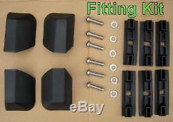 Roof bar kit for Range Rover L322 + locking cross rails rack box vogue HSE new