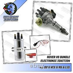 Rover 3.5 3.9 4.2 V8 35D Distributor With Lucas DAB118 & Viper Ignition Coil