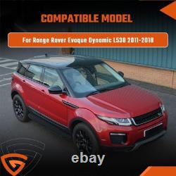 Running Boards For Range Rover Evoque Dynamic L538 11-18 Black UK Aluminium