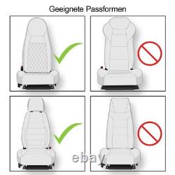 Seat Covers (Pilot) Fit A for Land Range Rover Evoque (Black-Grey) 3.1