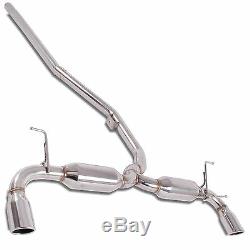 Stainless Cat Back Exhaust System For Land Range Rover Evoque Td4 2.2 Sd4 11+