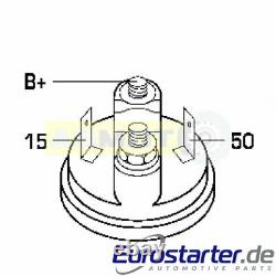 Starter Motor Eurostarter New 1110208am(2) For Land Rover