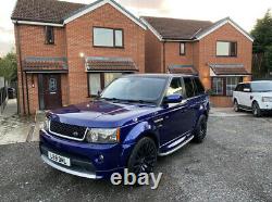 Stunning 2010 Bali Blue Range Rover Sport Autobiography Cosworth kit Top Spec