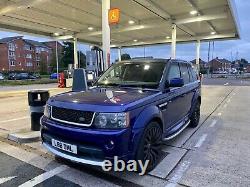 Stunning 2010 Bali Blue Range Rover Sport Autobiography Cosworth kit Top Spec