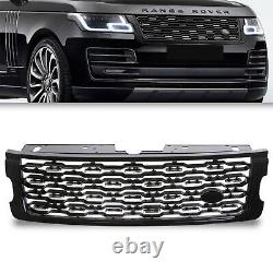 Sva Style Black Sport Front Grill Grille For Range Rover Sport L494 18-20