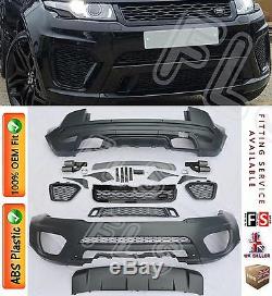 Svr Style Full Body Kit 12-15 Front/rear Bumpers For Range Rover Evoque